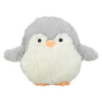 Produktbild von Trixie Hundespielzeug Pinguin aus Plüsch weiß grau