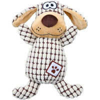 Produktbild von Trixie Hundespielzeug Plüsch Bunt Beige für kleine Hunde 26 cm