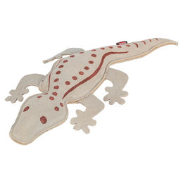 Produktbild von Trixie Hundespielzeug Salamander aus Plüsch für erwachsene Hunde in Grau und Beige