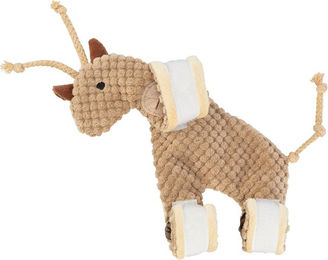 Trixie Hundespielzeug Snack-Giraffe aus Plüsch in Braun und Beige – Bild 1 von 6