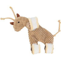 Produktbild von Trixie Hundespielzeug Snack-Giraffe aus Plüsch in Braun und Beige