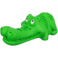 Produktbild von Trixie Hundespielzeug Snack-Krokodil aus Naturkautschuk in Grün
