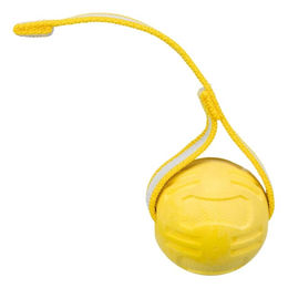 Trixie Hundespielzeug Sporting Ball aus TPR in Bunt/Gelb mit 6 cm Durchmesser – Bild 1 von 4
