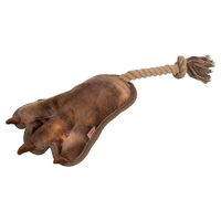 Produktbild von Trixie Hundespielzeug Tatze am Seil Braun