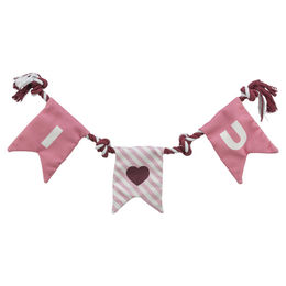 Produktbild von Trixie Hundespielzeug Valentines Tau Rosa