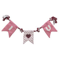 Produktbild von Trixie Hundespielzeug Valentines Tau Rosa