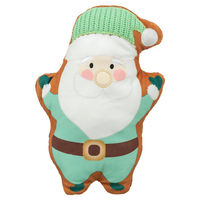 Produktbild von Trixie Hundespielzeug X-Mas Weihnachtsmann Plüschspielzeug aus Polyester bunt - 22 cm