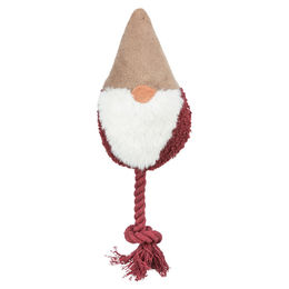 Produktbild von Trixie Hundespielzeug X-Mas Wichtel mit Tau aus Plüsch bunt