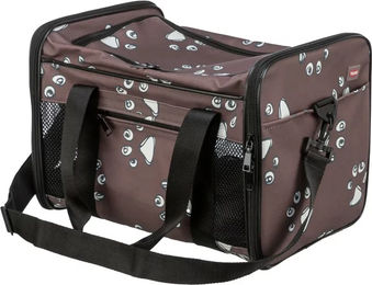 Trixie Hundetragetasche Adrina Transportbox für kleine Rassen braun wasserdicht aus Polyester – Bild 1 von 3