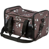 Produktbild von Trixie Hundetragetasche Adrina Transportbox für kleine Rassen braun wasserdicht aus Polyester