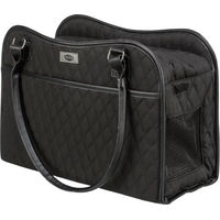 Produktbild von Trixie Hundetragetasche Amina Transportbox aus Polyester Schwarz Mini 18 x 29 x 37 cm