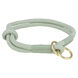 Produktbild von Trixie Hundetrainingshalsband aus weichem Seil Erziehungshalsband Grün XS 25 cm