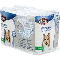 Produktbild von Trixie Hundewindeln für Hündinnen Größe S-M 12 Stück