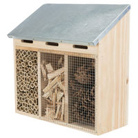 Produktbild von Trixie Insektenhotel aus Holz dreigeteilt 30 x 30 x 14 cm