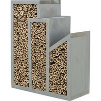 Produktbild von Trixie Insektenhotel aus Holz in Grau