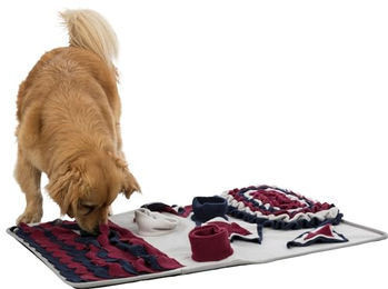 Trixie Intelligenzspielzeug Schnüffelteppich für Hunde aus Polyester bunt – Bild 1 von 3