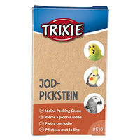 Produktbild von Trixie Jod-Pickstein Mineralstein für Ziervögel wie Wellensittiche und Kanarienvögel 20 g - 20 g
