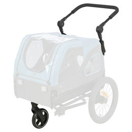 Trixie Jogger Umbausatz für Fahrradanhänger Blau Grau Größe S – Bild 1 von 1
