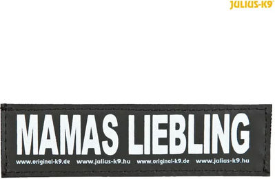 Produktbild von Trixie Julius-K9 Mamas Liebling Set mit 2 Klettverschlüssen Schwarz Größe L