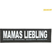 Produktbild von Trixie Julius-K9 Mamas Liebling Set mit 2 Klettverschlüssen Schwarz Größe L