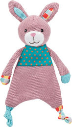 Trixie Junior Hase Plüschspielzeug für Hunde mit Raschelfolie bunt 28 cm – Bild 1 von 3