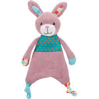 Produktbild von Trixie Junior Hase Plüschspielzeug für Hunde mit Raschelfolie bunt 28 cm