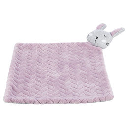 Produktbild von Trixie Junior Hundedecke aus Plüsch in Lila und Grau - 55 cm