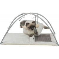 Produktbild von Trixie Junior Katzenkratzmatte aus Sisal mit Spielbogen in Grau