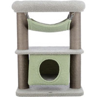 Produktbild von Trixie Junior Kratzbaum Lunito für Katzen in Grau und Grün mit 71 cm Höhe