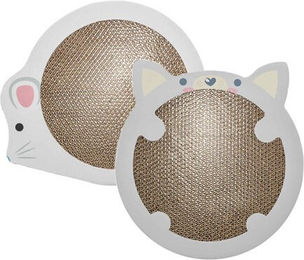 Trixie Junior Kratzpappe Mausmotiv mit Katzenminze für Katzen 31x2,5x32,5 cm - 1 Stk. – Bild 1 von 10