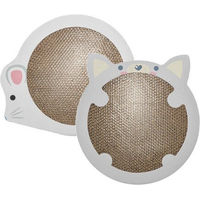 Produktbild von Trixie Junior Kratzpappe Mausmotiv mit Katzenminze für Katzen 31x2,5x32,5 cm - 1 Stk.