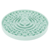 Produktbild von Trixie Junior Lick n Snack Schleckmatte für Welpen aus Kunststoff in Grün mit 21 cm Durchmesser