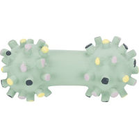Produktbild von Trixie Junior Mini-Hantel Kauspielzeug für Welpen aus Latex in Bunt - 10 cm
