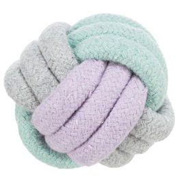 Produktbild von Trixie Junior Seilball für Hunde bunt Ø 9 cm - 1 Stk.