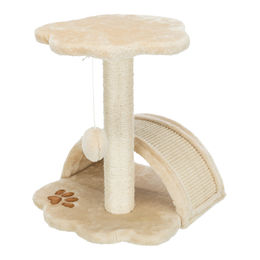 Trixie Junior Vitoria Kratzbaum für Kitten in Beige aus Plüsch – Bild 1 von 1