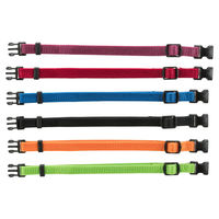 Produktbild von Trixie Junior Welpenhalsband Set 6er Pack S-M 17-25 cm wasserabweisend bunt