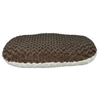 Produktbild von Trixie Kaline Hundekissen aus Plüsch in Grau/Beige Größe L