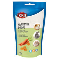 Produktbild von Trixie Karotten Drops Futterpaket für Kaninchen 75 g 12 Stück - 12 x 75 g