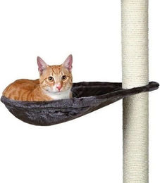 Trixie Katzen Hängematte aus Plüsch für Kratzbäume Grau Ø 40 cm – Bild 1 von 1