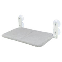 Produktbild von Trixie Katzen Hängematte Fenster-Liegeplatz aus Polyester weiß/grau