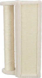 Produktbild von Trixie Katzen Kratzbrett für Zimmerecken mit Sisal Pfosten in Beige