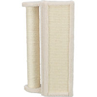 Produktbild von Trixie Katzen Kratzbrett für Zimmerecken mit Sisal Pfosten in Beige