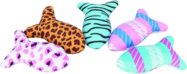 Produktbild von Trixie Katzen Plüschspielzeug Fisch mit Katzenminze 60 cm bunt