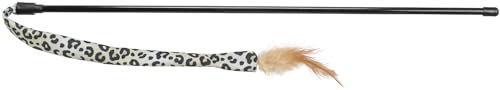 Trixie Katzen-Spielangel mit Plüsch und Katzenminze im Leopard-Design – Bild 1 von 6