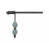Produktbild von Trixie Katzenangel Spielstab aus Filz und Holz mit Kugeln 40 cm
