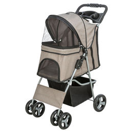 Trixie Katzenbuggy Hundewagen Beige Mini aus Metall – Bild 1 von 1
