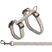Produktbild von Trixie Katzengeschirr mit Leine grau/beige