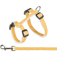 Produktbild von Trixie Katzengeschirr mit Leine in Beige Ocker 27-45 cm