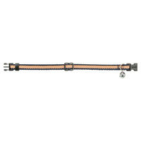 Produktbild von Trixie Katzenhalsband gestreift blau/orange