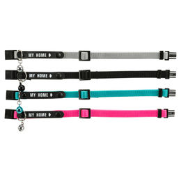 Trixie Katzenhalsband mit Adresslasche aus Nylon - 1 Stk. – Bild 1 von 3